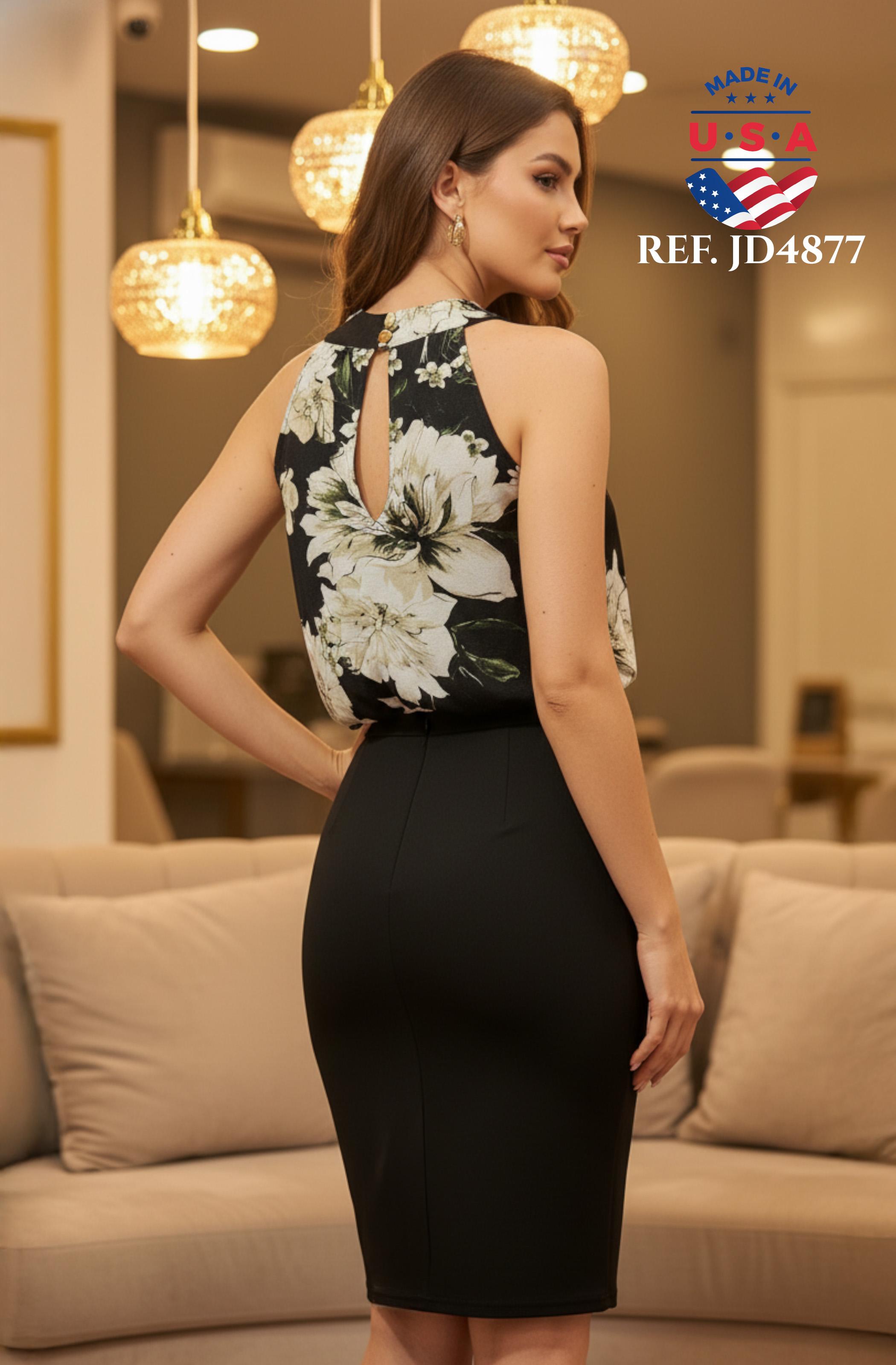 Vestido De Estilo Americano Corto para la Temporada 