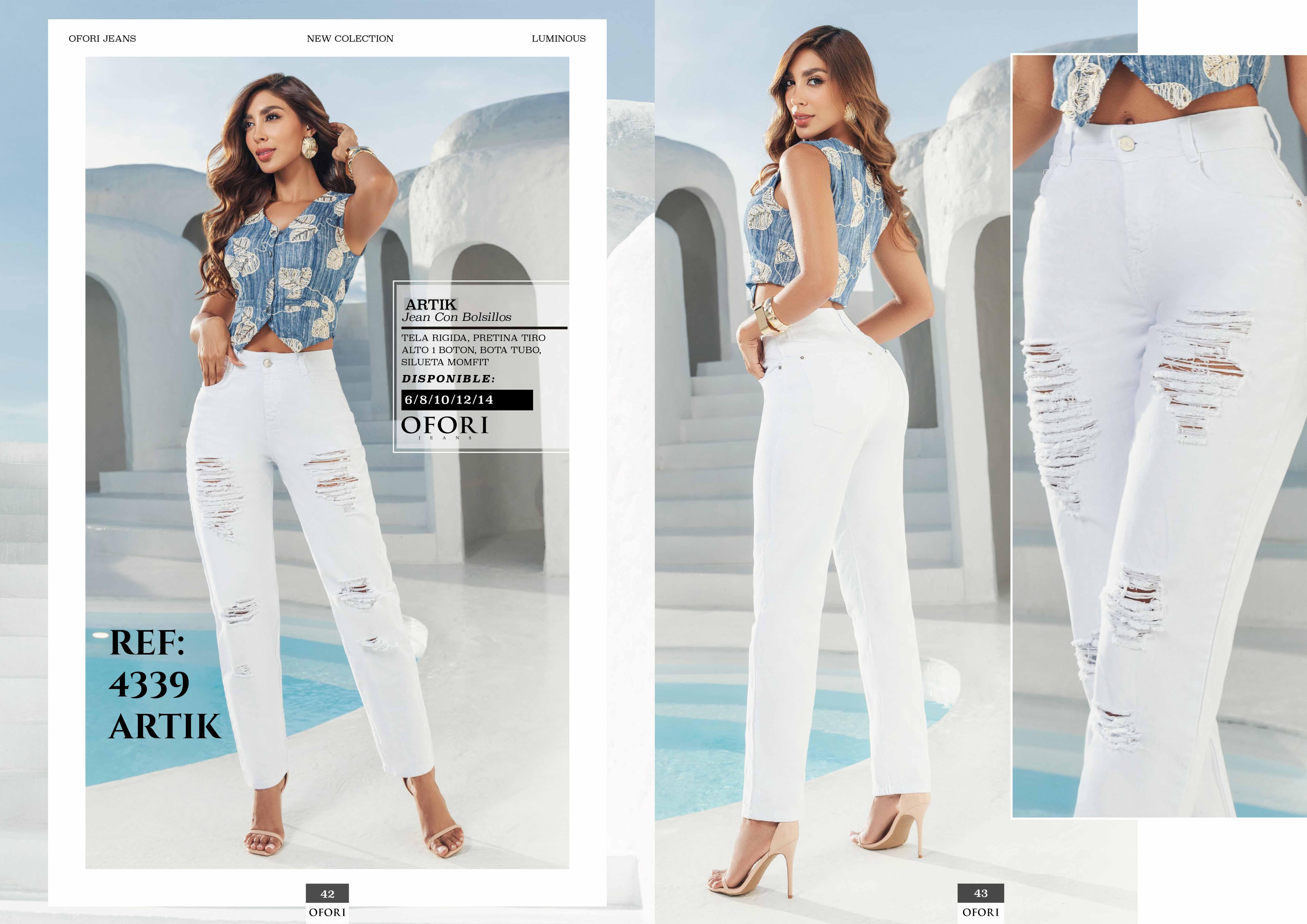 Jean Colombiano con Bolsillos Push Up